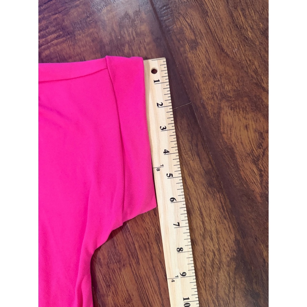 Barbiecore Hot Pink Zenana Romper XL Soft Stretch Summer Vacation Outfit - Picture 4 of 10